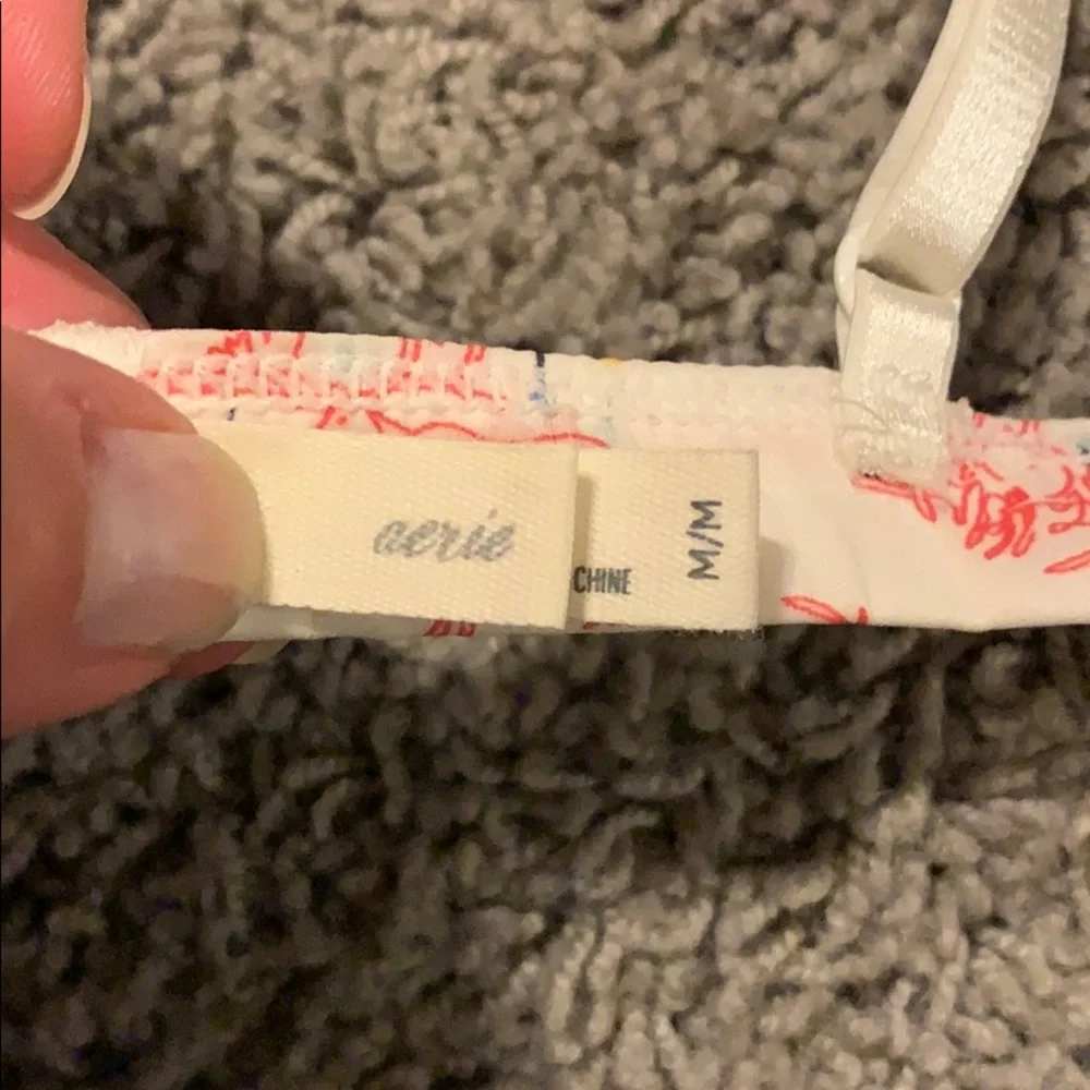 Aerie Reindeer Print Bralette